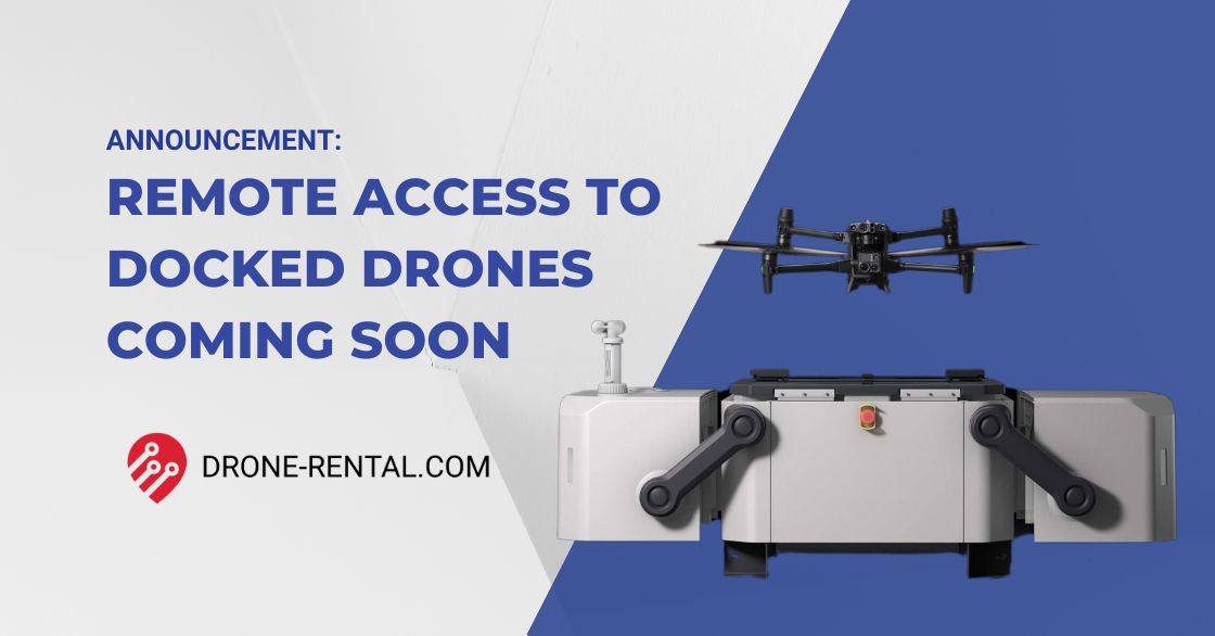 Remote access to Docked Drones coming soon