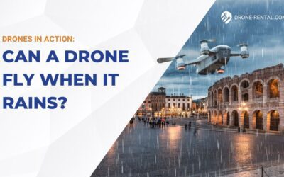 Kann eine Drohne fliegen, wenn es regnet?